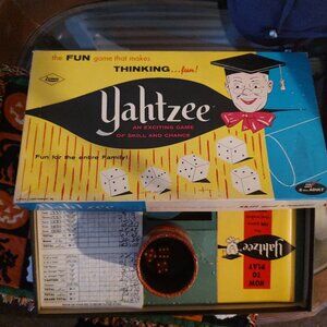1961 Yahtzee game gently used